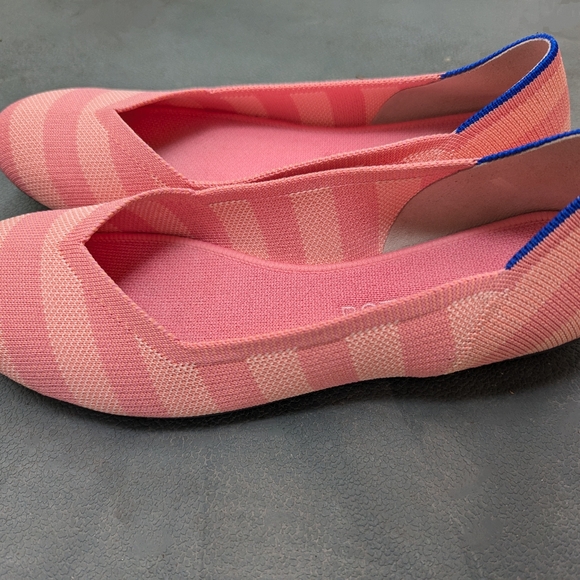 Rothy's Pink Rounded Toe Flats - Picture 4 of 8